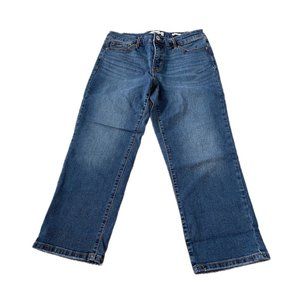 Nine West chrystie denim capris size 6